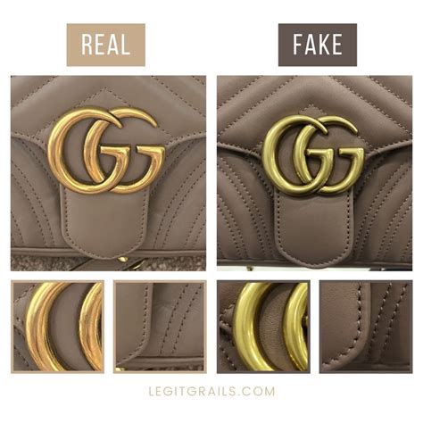 gucci marmont velvet fake vs real|Gucci Marmont bag authentication.